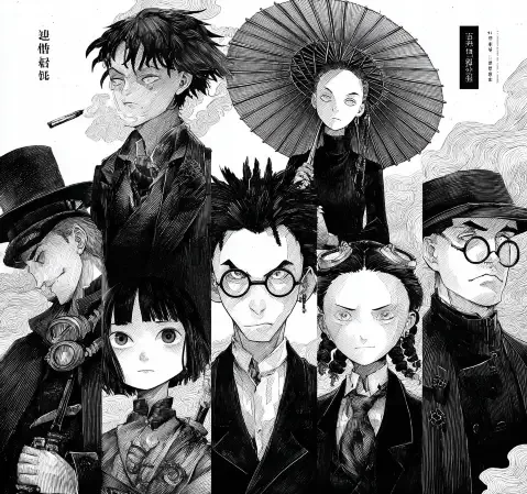 悬疑推理题材作品条目封面